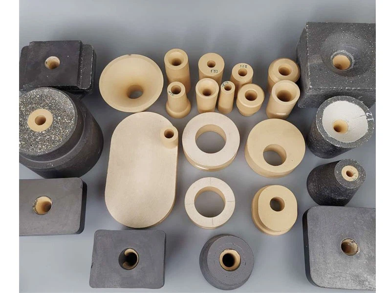 فوهة زركونيا Tundish في صناعة الصلب - صب مستمر